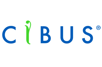 cibus logo blue text