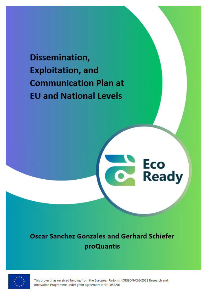 Dissemination, Exploitation, and Communication Plan at EU and National Levels report cover