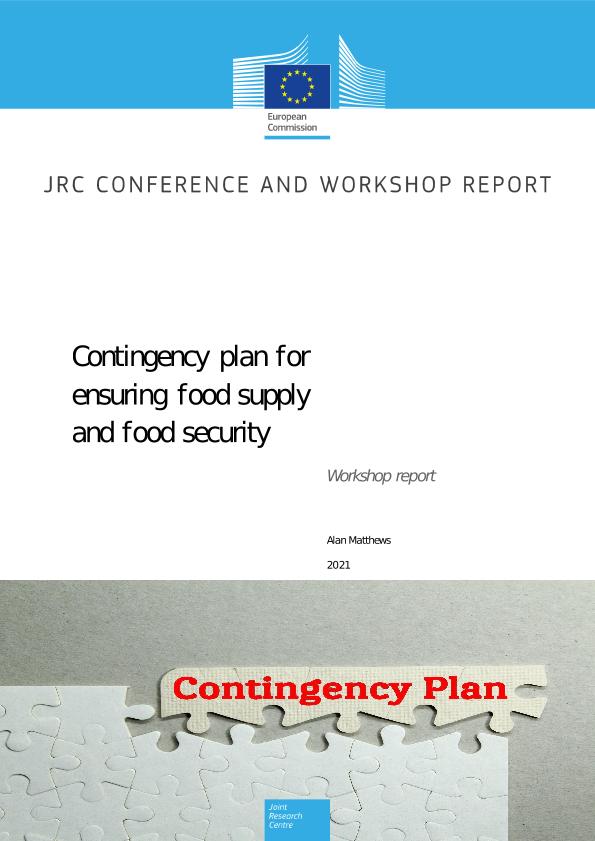 JRC conference and workshop report cover
