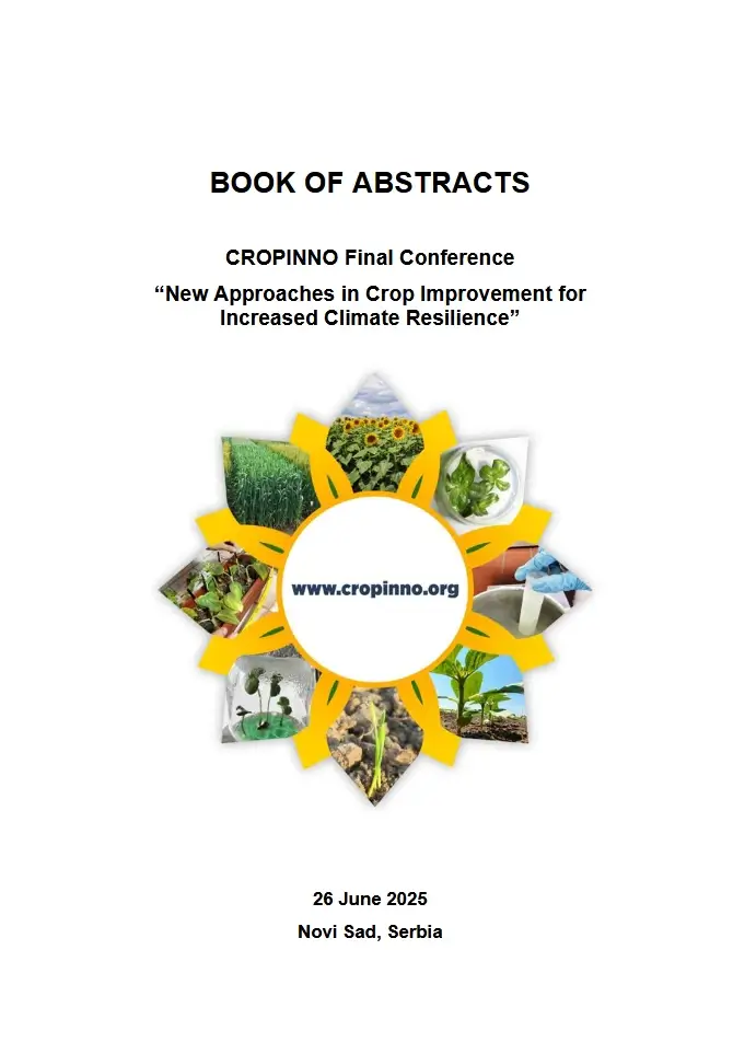 book of abstracts white cover colorfuly flower circle