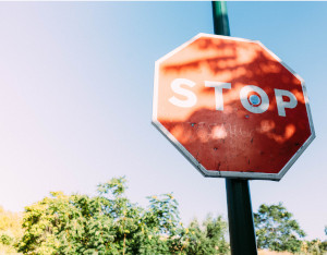 stop sign
